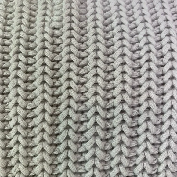 RtA Shrug Turtleneck Sweater Jady Gray L - Picture 10 of 13